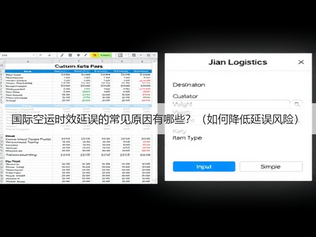 国际空运时效延误的常见原因有哪些?(如何降低延误风险)(图1) 国际空运时效延误的常见原因有哪些?(如何降低延误风险)(图1)