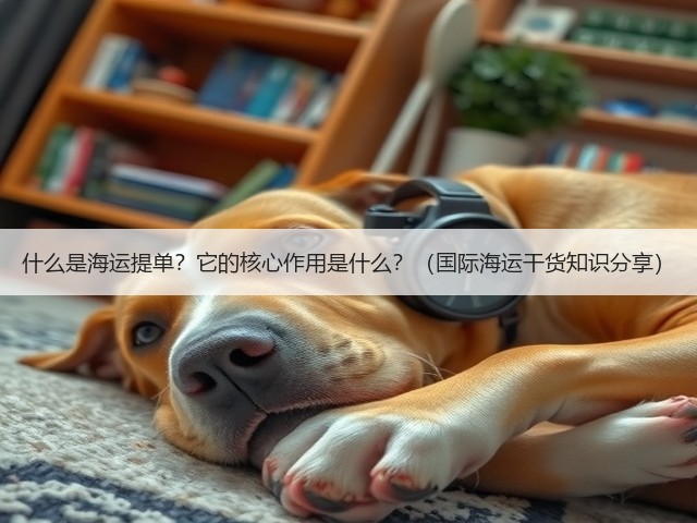 什么是海运提单？它的核心作用是什么？（国际海运干货知识分享）(图3)