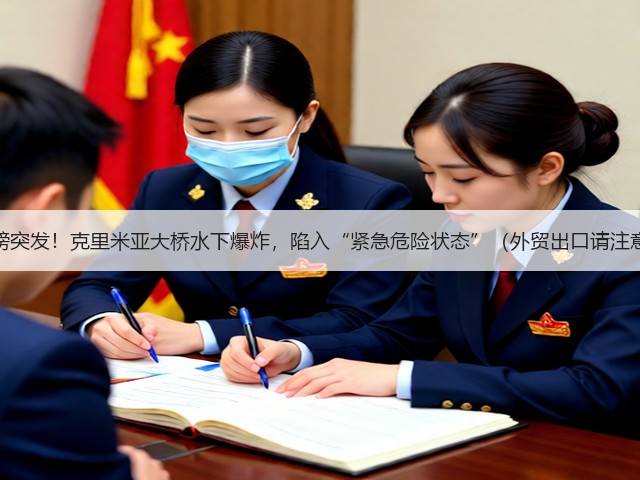 重磅突发！克里米亚大桥水下爆炸，陷入“紧急危险状态”（外贸出口请注意）(图3)