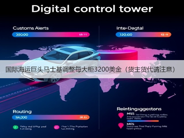国际海运巨头马士基调整每大柜3200美金(货主货代请注意)(图3) 国际海运巨头马士基调整每大柜3200美金(货主货代请注意)(图3)