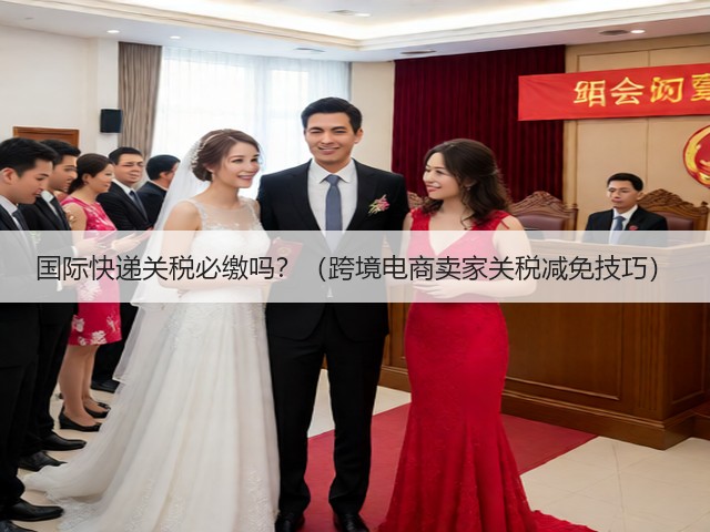 国际快递关税必缴吗？（跨境电商卖家关税减免技巧）(图1)