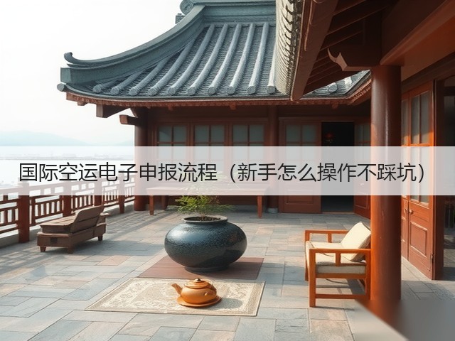 国际空运电子申报流程(新手怎么操作不踩坑)(图1) 国际空运电子申报流程(新手怎么操作不踩坑)(图1)