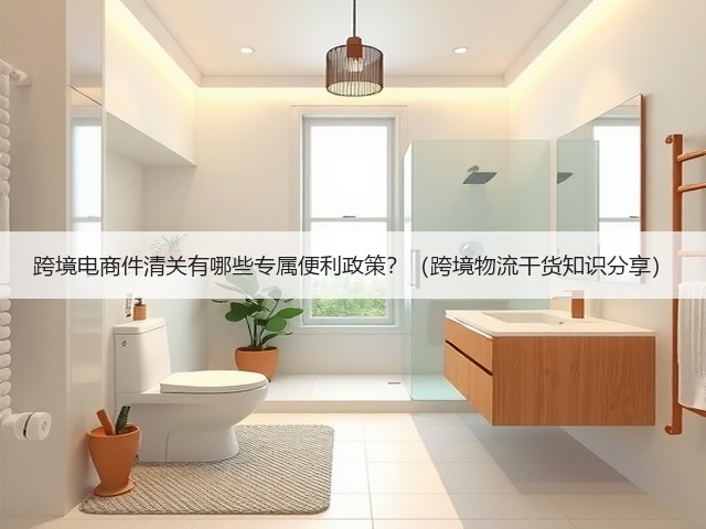 跨境电商件清关有哪些专属便利政策?(跨境物流干货知识分享)(图2) 跨境电商件清关有哪些专属便利政策?(跨境物流干货知识分享)(图2)