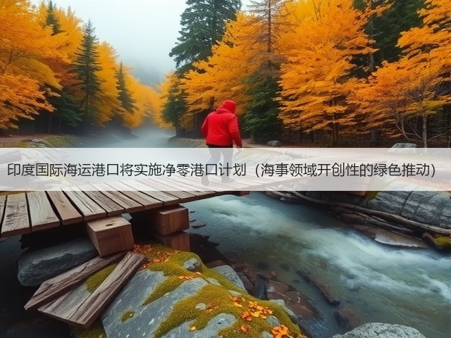 印度国际海运港口将实施净零港口计划（海事领域开创性的绿色推动）(图1)