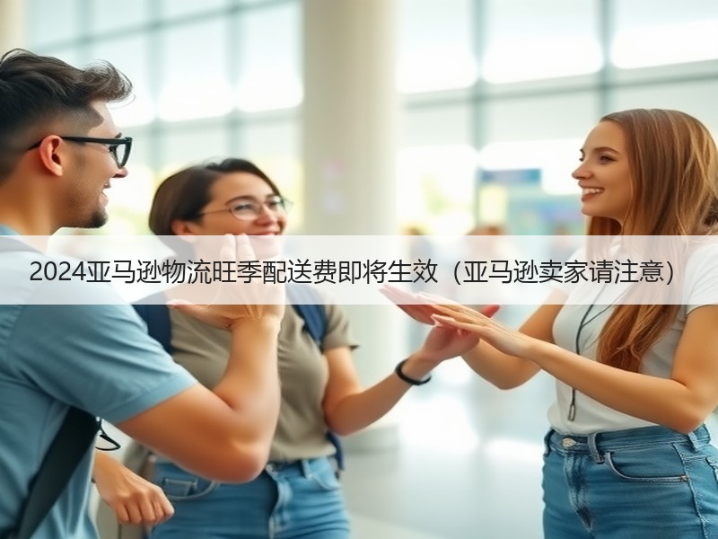 2024亚马逊物流旺季配送费即将生效（亚马逊卖家请注意）