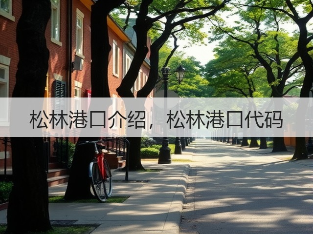松林港口介绍，松林港口代码(图3)