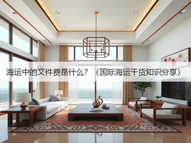 海运中的文件费是什么？（国际海运干货知识分享）(图3)
