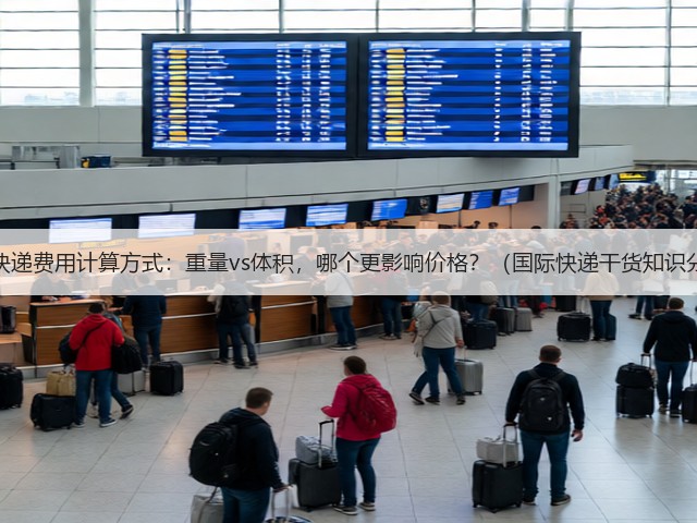 国际快递费用计算方式：重量vs体积，哪个更影响价格？（国际快递干货知识分享）(图1)