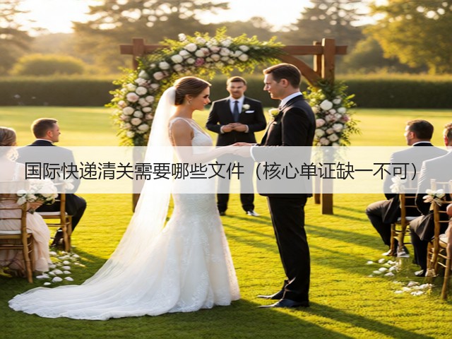 国际快递清关需要哪些文件（核心单证缺一不可）(图1)