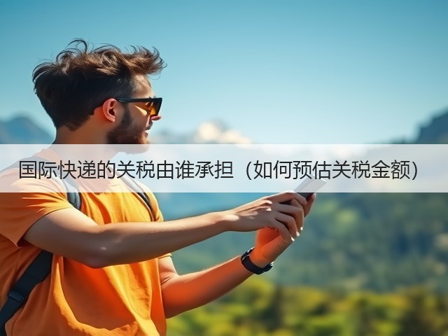 国际快递的关税由谁承担（如何预估关税金额）(图3)