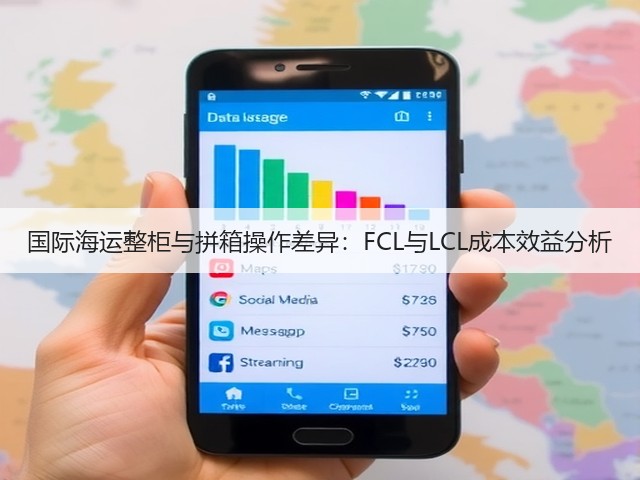 国际海运整柜与拼箱操作差异：FCL与LCL成本效益分析(图1)