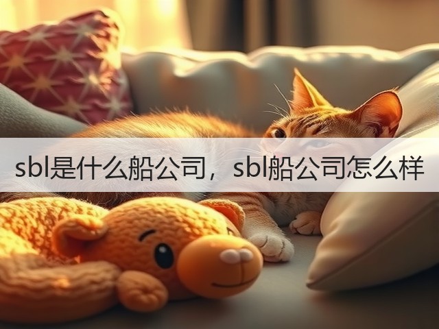 sbl是什么船公司，sbl船公司怎么样(图3)