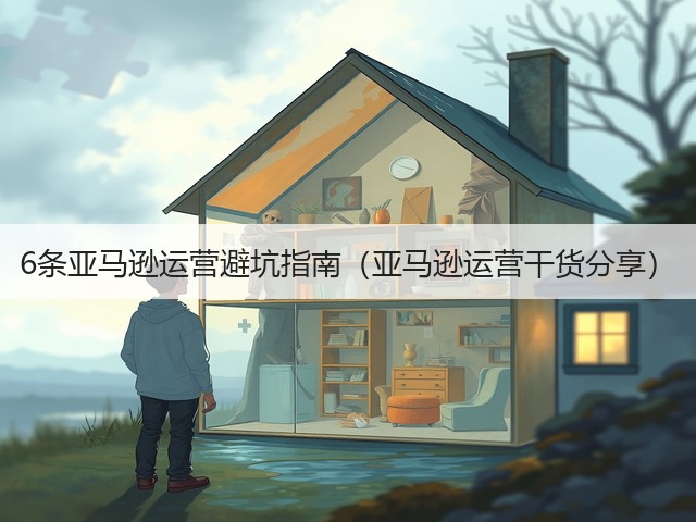 6条亚马逊运营避坑指南(亚马逊运营干货分享)(图1) 6条亚马逊运营避坑指南(亚马逊运营干货分享)(图1)