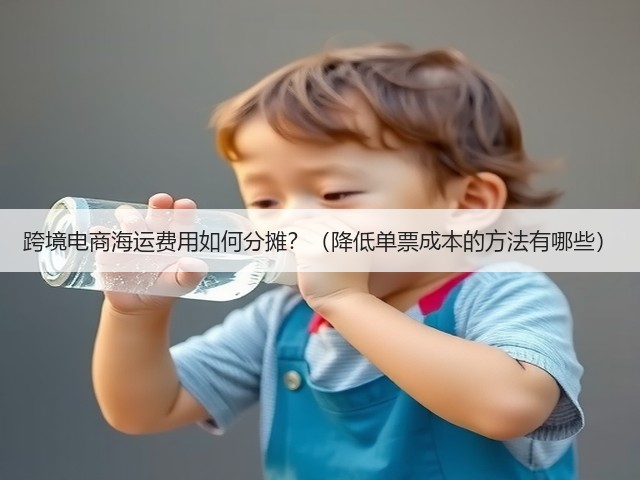 跨境电商海运费用如何分摊?(降低单票成本的方法有哪些)(图1) 跨境电商海运费用如何分摊?(降低单票成本的方法有哪些)(图1)