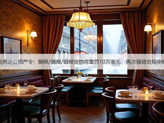 国际海运公司严令：瞒报/漏报/错报货物将重罚10万美元，再次强调合规申报！(图1)