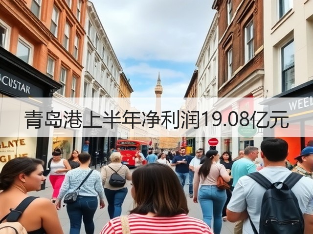 青岛港上半年净利润19.08亿元(图1)
