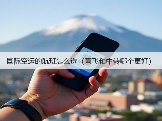 国际空运的航班怎么选(直飞和中转哪个更好)(图3) 国际空运的航班怎么选(直飞和中转哪个更好)(图3)
