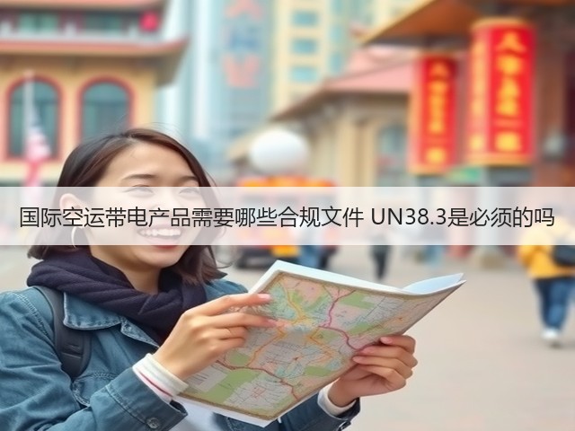 国际空运带电产品需要哪些合规文件 UN38.3是必须的吗(图1) 国际空运带电产品需要哪些合规文件 UN38.3是必须的吗(图1)