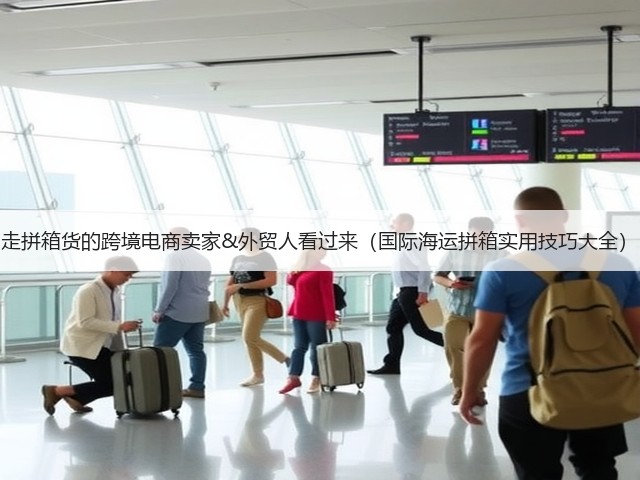 走拼箱货的跨境电商卖家&外贸人看过来（国际海运拼箱实用技巧大全）(图1)