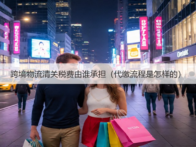 跨境物流清关税费由谁承担（代缴流程是怎样的）(图1)