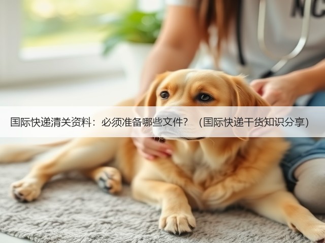 国际快递清关资料:必须准备哪些文件?(国际快递干货知识分享)(图1) 国际快递清关资料:必须准备哪些文件?(国际快递干货知识分享)(图1)
