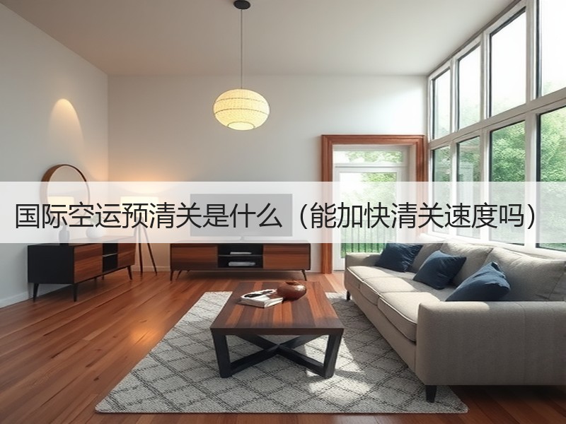 国际空运预清关是什么（能加快清关速度吗）