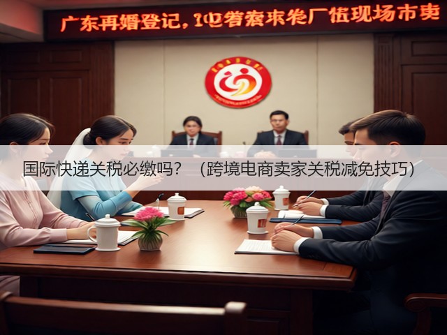 国际快递关税必缴吗？（跨境电商卖家关税减免技巧）(图3)