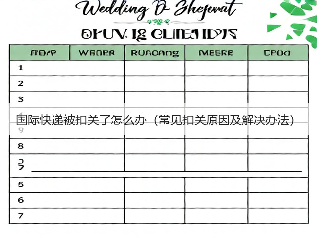 国际快递被扣关了怎么办(常见扣关原因及解决办法)(图3) 国际快递被扣关了怎么办(常见扣关原因及解决办法)(图3)