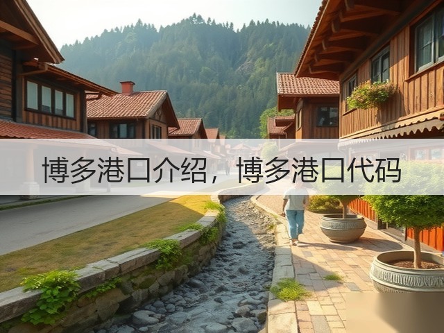 博多港口介绍，博多港口代码(图3)