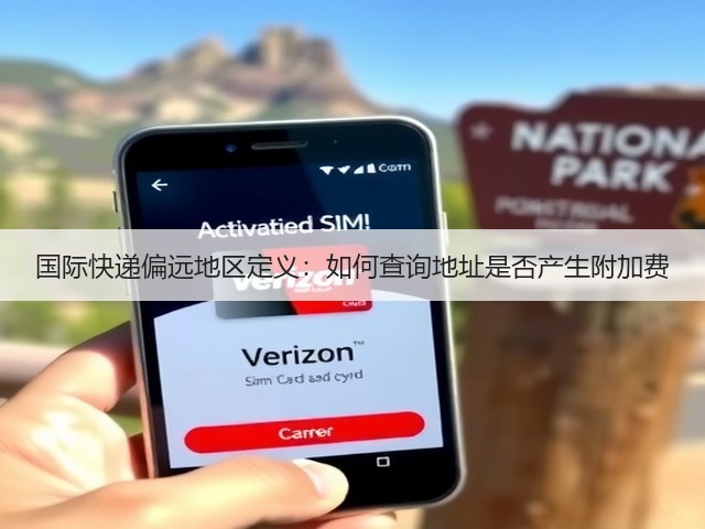 国际快递偏远地区定义：如何查询地址是否产生附加费(图1)