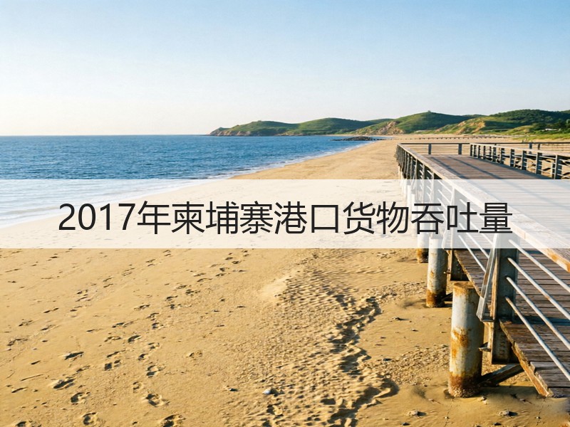 2017年柬埔寨港口货物吞吐量