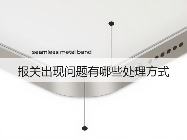 报关出现问题有哪些处理方式(图1) 报关出现问题有哪些处理方式(图1)