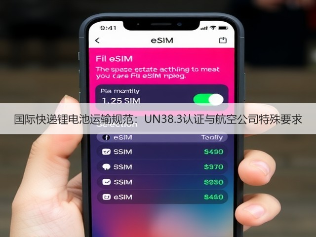 国际快递锂电池运输规范:UN38.3认证与航空公司特殊要求(图3) 国际快递锂电池运输规范:UN38.3认证与航空公司特殊要求(图3)