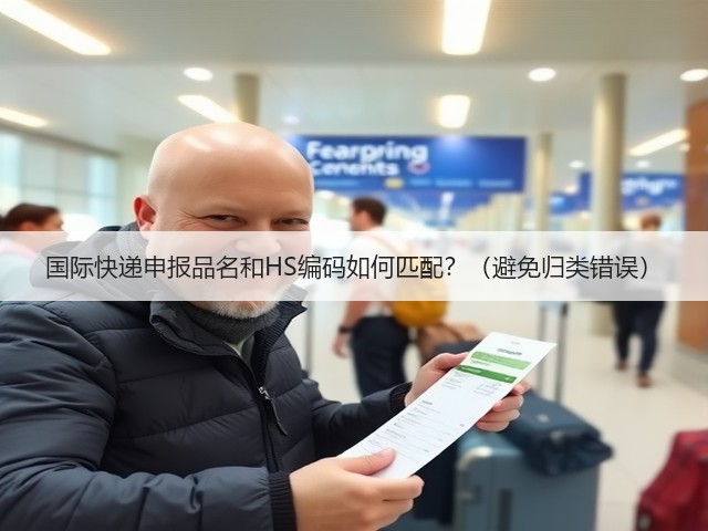 国际快递申报品名和HS编码如何匹配？（避免归类错误）(图1)