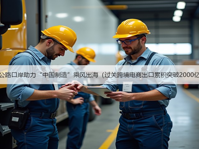 珠海公路口岸助力“中国制造”乘风出海(过关跨境电商出口累积突破2000亿元)(图3) 珠海公路口岸助力“中国制造”乘风出海(过关跨境电商出口累积突破2000亿元)(图3)