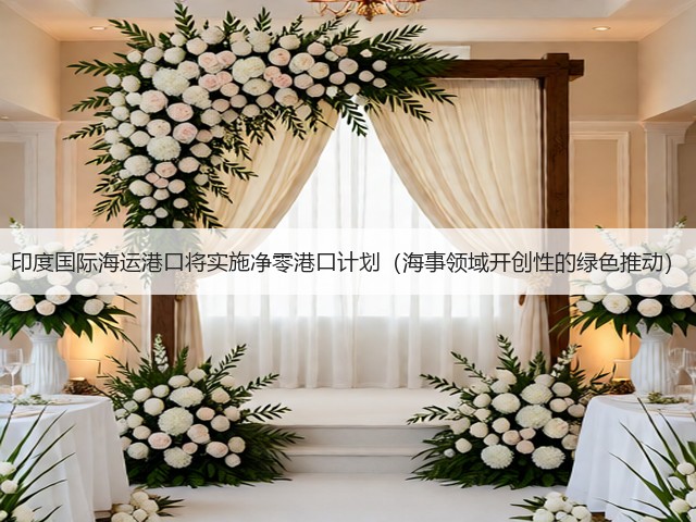 印度国际海运港口将实施净零港口计划（海事领域开创性的绿色推动）(图3)