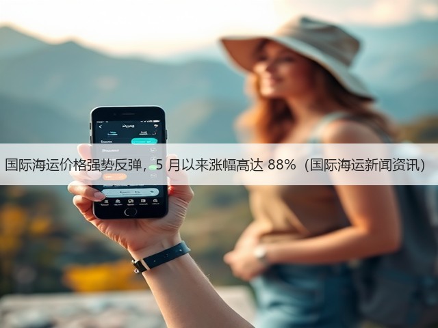 国际海运价格强势反弹，5 月以来涨幅高达 88%（国际海运新闻资讯）(图1)
