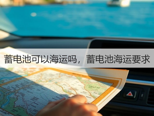 蓄电池可以海运吗，蓄电池海运要求(图3)