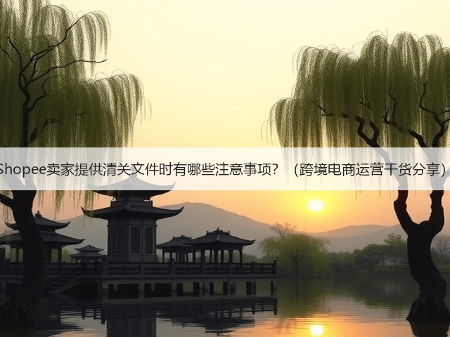 Shopee卖家提供清关文件时有哪些注意事项?(跨境电商运营干货分享)(图3) Shopee卖家提供清关文件时有哪些注意事项?(跨境电商运营干货分享)(图3)