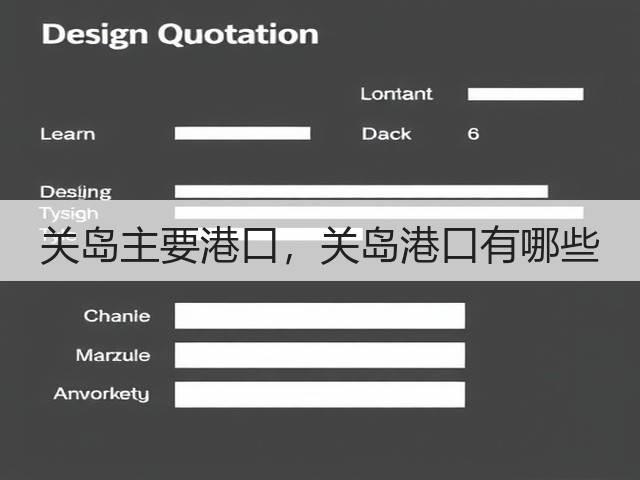 关岛主要港口，关岛港口有哪些(图1)