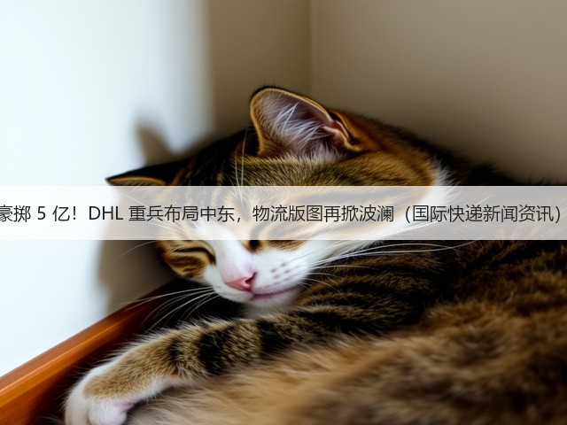 豪掷 5 亿！DHL 重兵布局中东，物流版图再掀波澜（国际快递新闻资讯）(图1)
