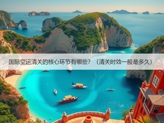 国际空运清关的核心环节有哪些?(清关时效一般是多久)(图1) 国际空运清关的核心环节有哪些?(清关时效一般是多久)(图1)