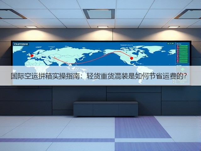 国际空运拼箱实操指南:轻货重货混装是如何节省运费的?(图1) 国际空运拼箱实操指南:轻货重货混装是如何节省运费的?(图1)
