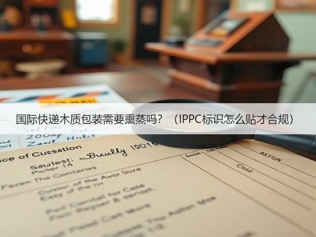国际快递木质包装需要熏蒸吗?(IPPC标识怎么贴才合规)(图1) 国际快递木质包装需要熏蒸吗?(IPPC标识怎么贴才合规)(图1)