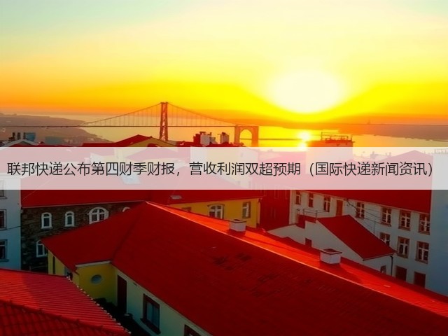 联邦快递公布第四财季财报，营收利润双超预期（国际快递新闻资讯）(图3)