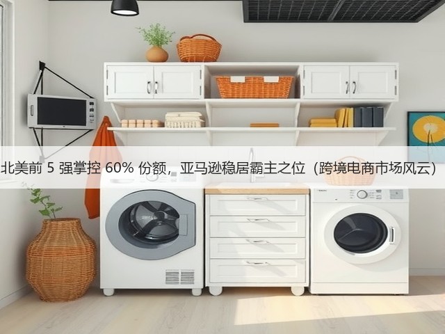 北美前 5 强掌控 60% 份额，亚马逊稳居霸主之位（跨境电商市场风云）(图1)