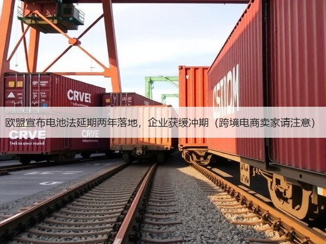 欧盟宣布电池法延期两年落地,企业获缓冲期(跨境电商卖家请注意)(图3) 欧盟宣布电池法延期两年落地,企业获缓冲期(跨境电商卖家请注意)(图3)
