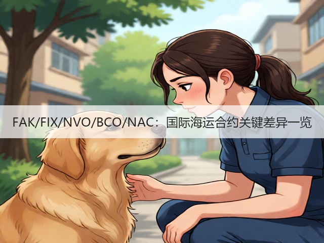 FAK/FIX/NVO/BCO/NAC:国际海运合约关键差异一览(图2) FAK/FIX/NVO/BCO/NAC:国际海运合约关键差异一览(图2)