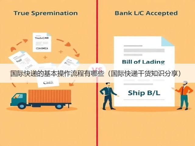 国际快递的基本操作流程有哪些（国际快递干货知识分享）(图1)