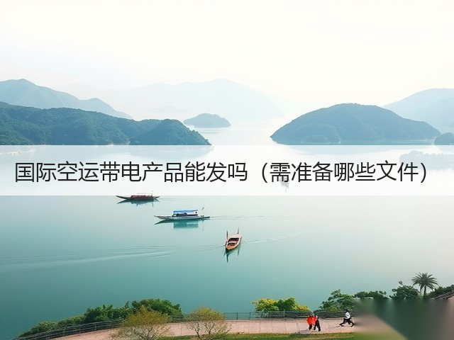 国际空运带电产品能发吗（需准备哪些文件）(图1)
